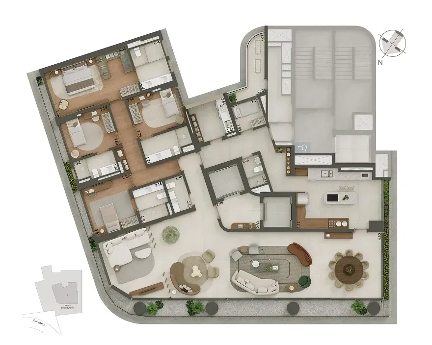 PLANTA 349m²