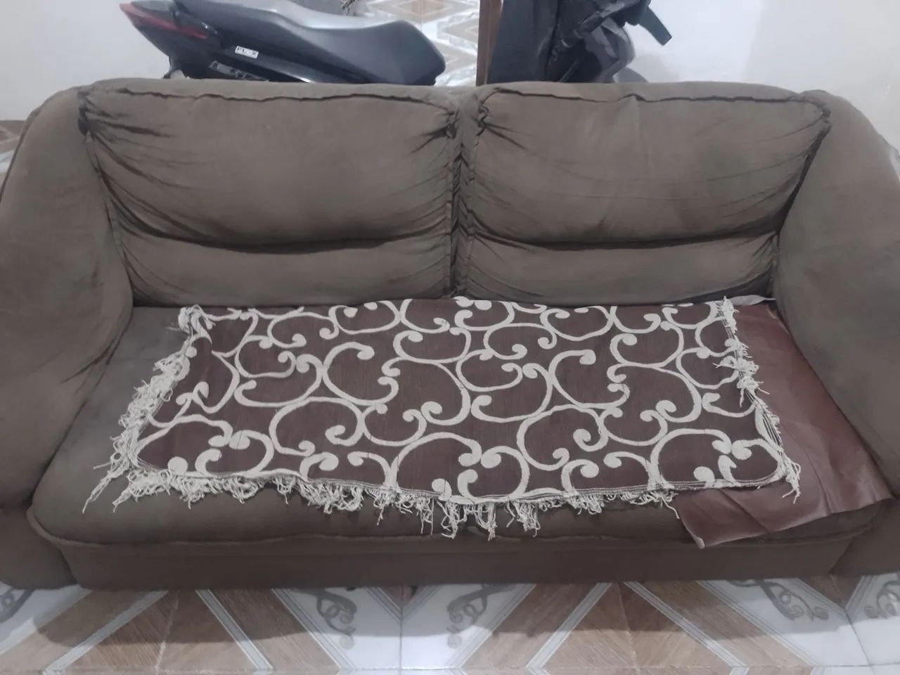 Sofá 3 lugares para reforma R$200 - Foto 2