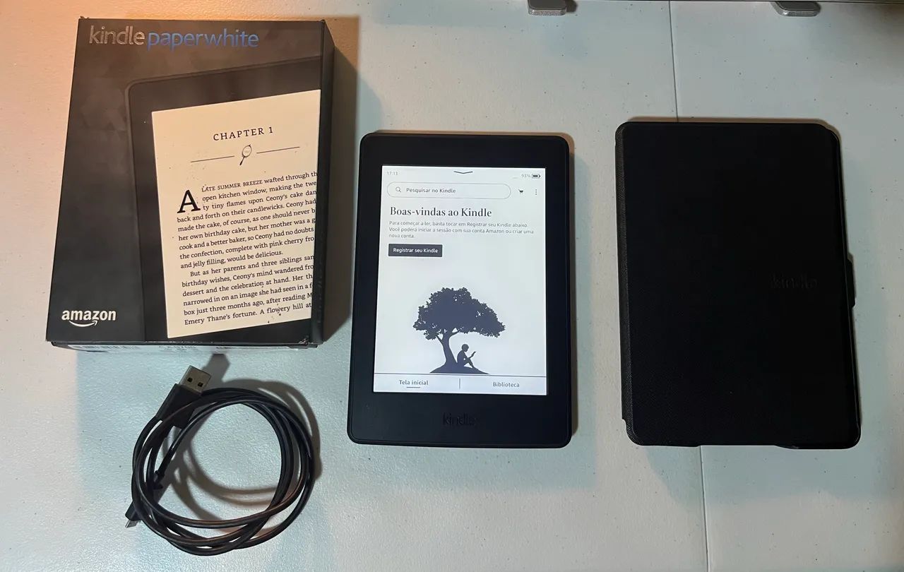 Kindle Paperwhite 3 (7ª geração) usado - Foto 3
