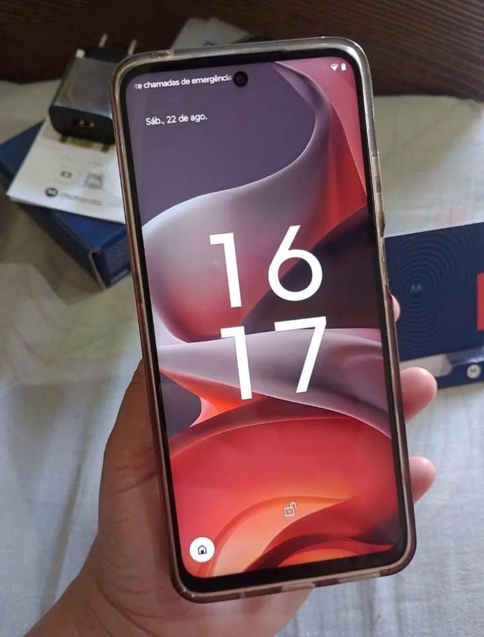 Motorola 56 5g com nfc 258gb - Foto 3