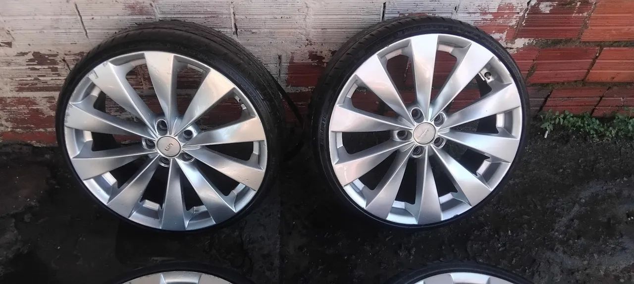 Rodas do passat cc 5 furos - Foto 6