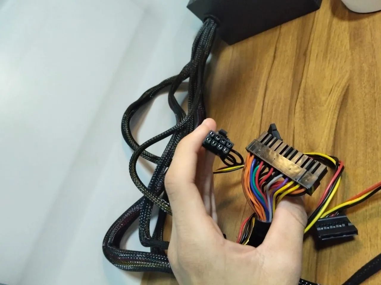 Fonte ATX Funcionando Perfeitamente | Cabos Capados - Foto 4