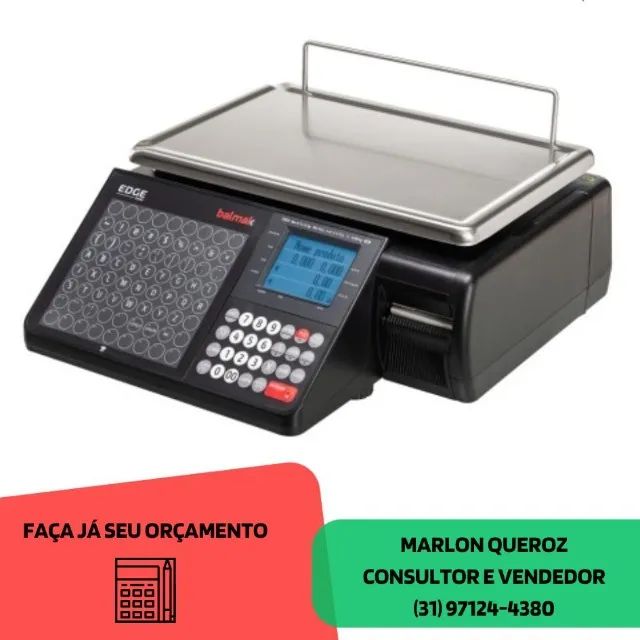 Balança Etiquetadora com WiFi Balmak 