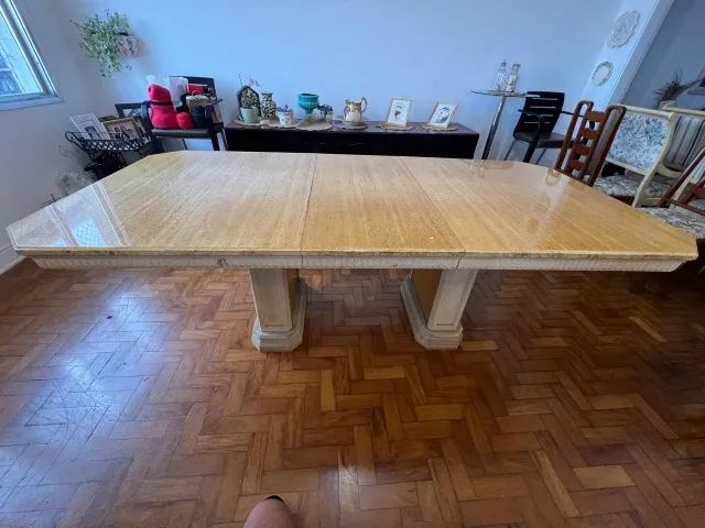 MESA DE JANTAR 8 LUGARES   EXTENSÍVEL - Foto 5