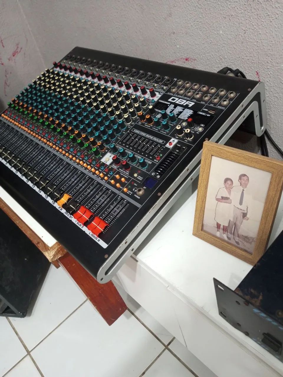Mesa de som DBR DM 16 USB 