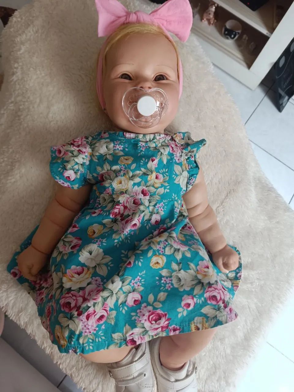 Bebê Reborn seminova - Foto 2