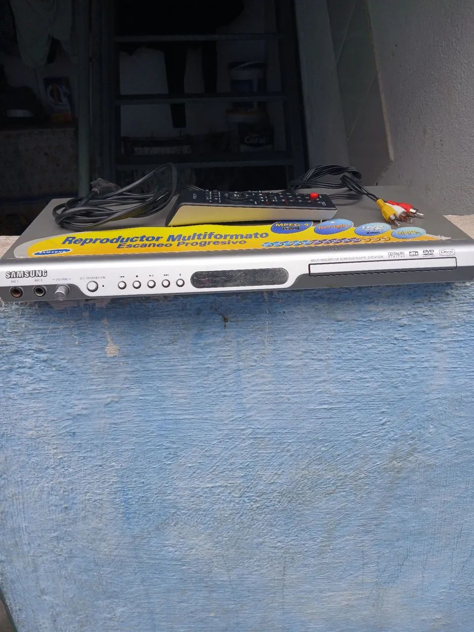 DVD PLAYER SAMSUNG KARAOKÊ - P355K