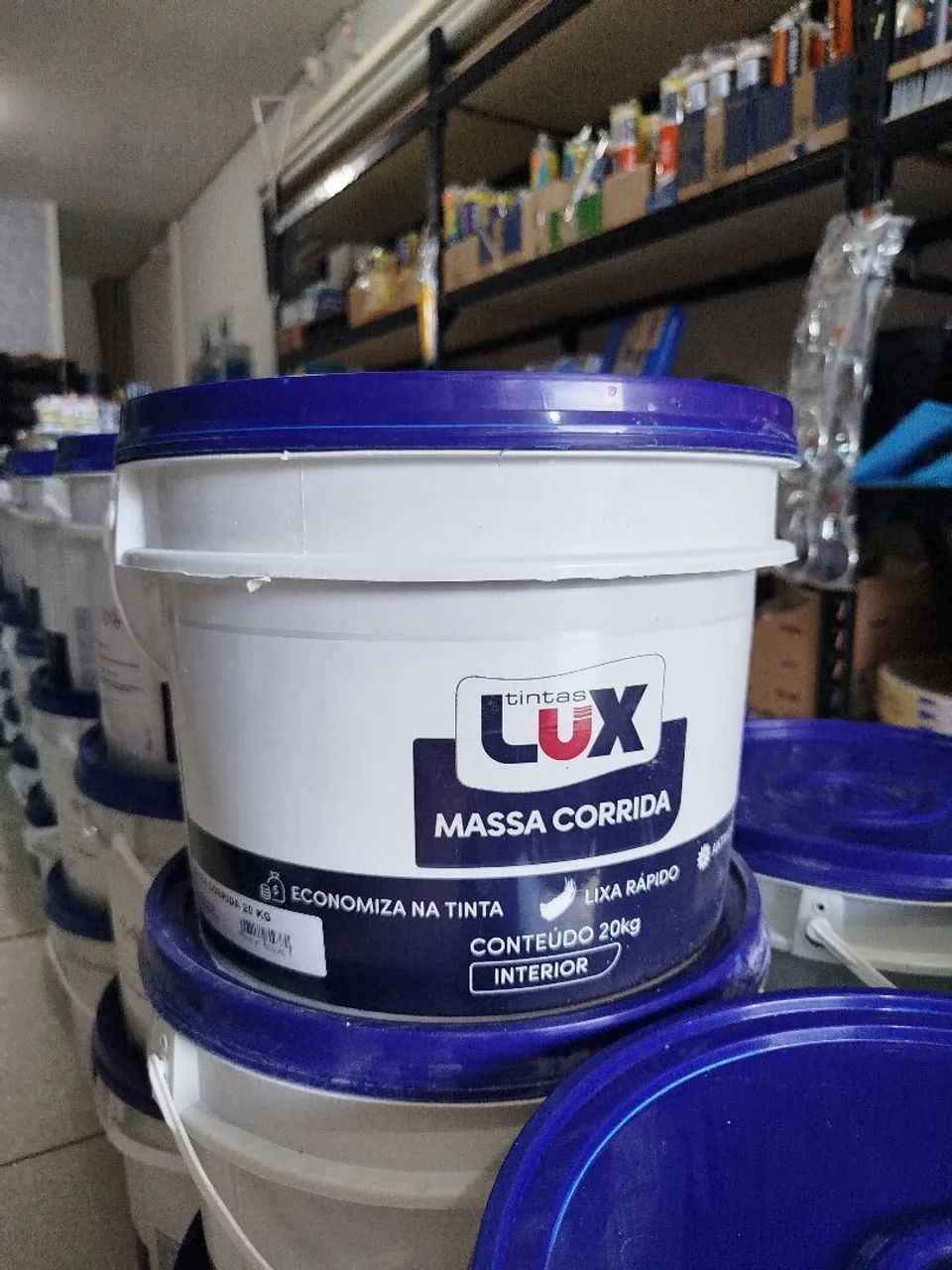 Massa corrida LUX 20Kg  - Foto 4