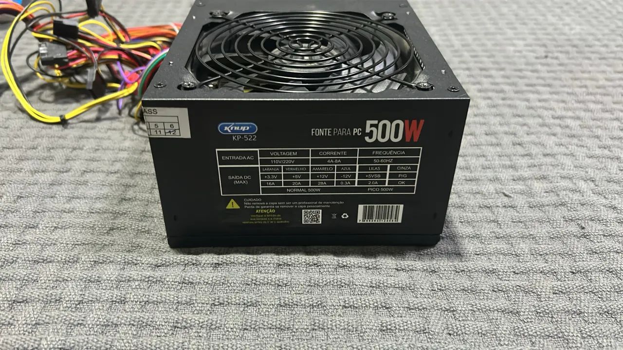Fonte de Alimentação 500w