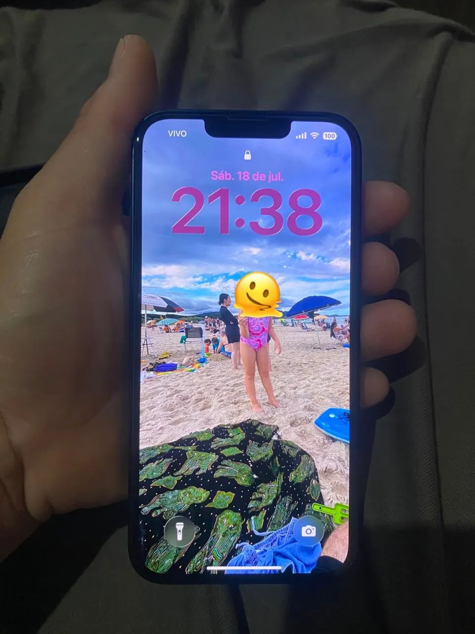 Vendou iPhone 13, 128gb funcionando tudo perfeitamente  - Foto 2