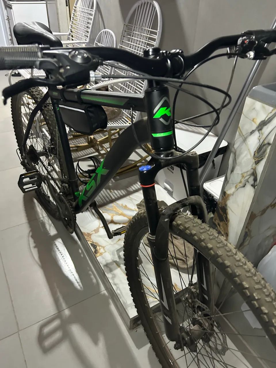 Bicicleta aro 29 em alumínio  - Foto 2