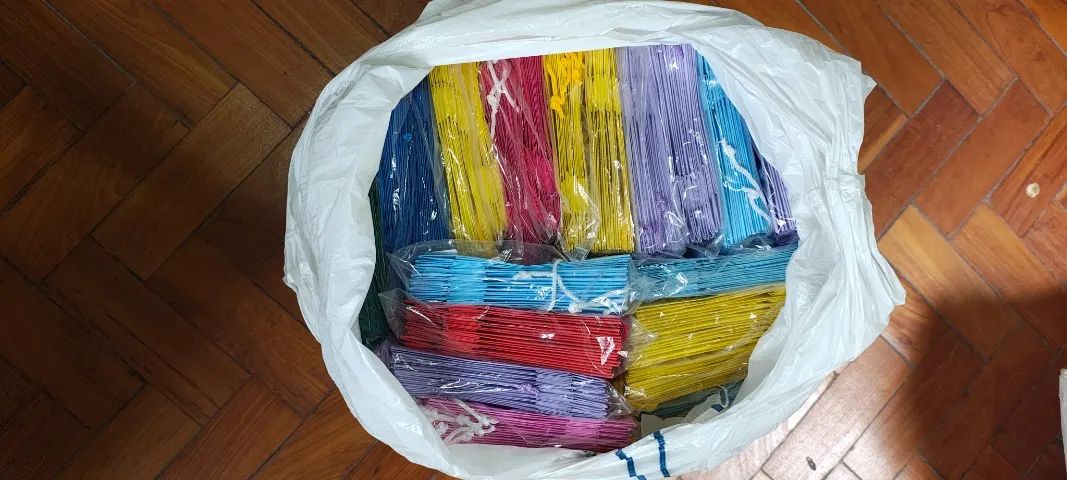 450 Sacolas de Papel para Presente - Embalagem perfeita para Comércio - Foto 4