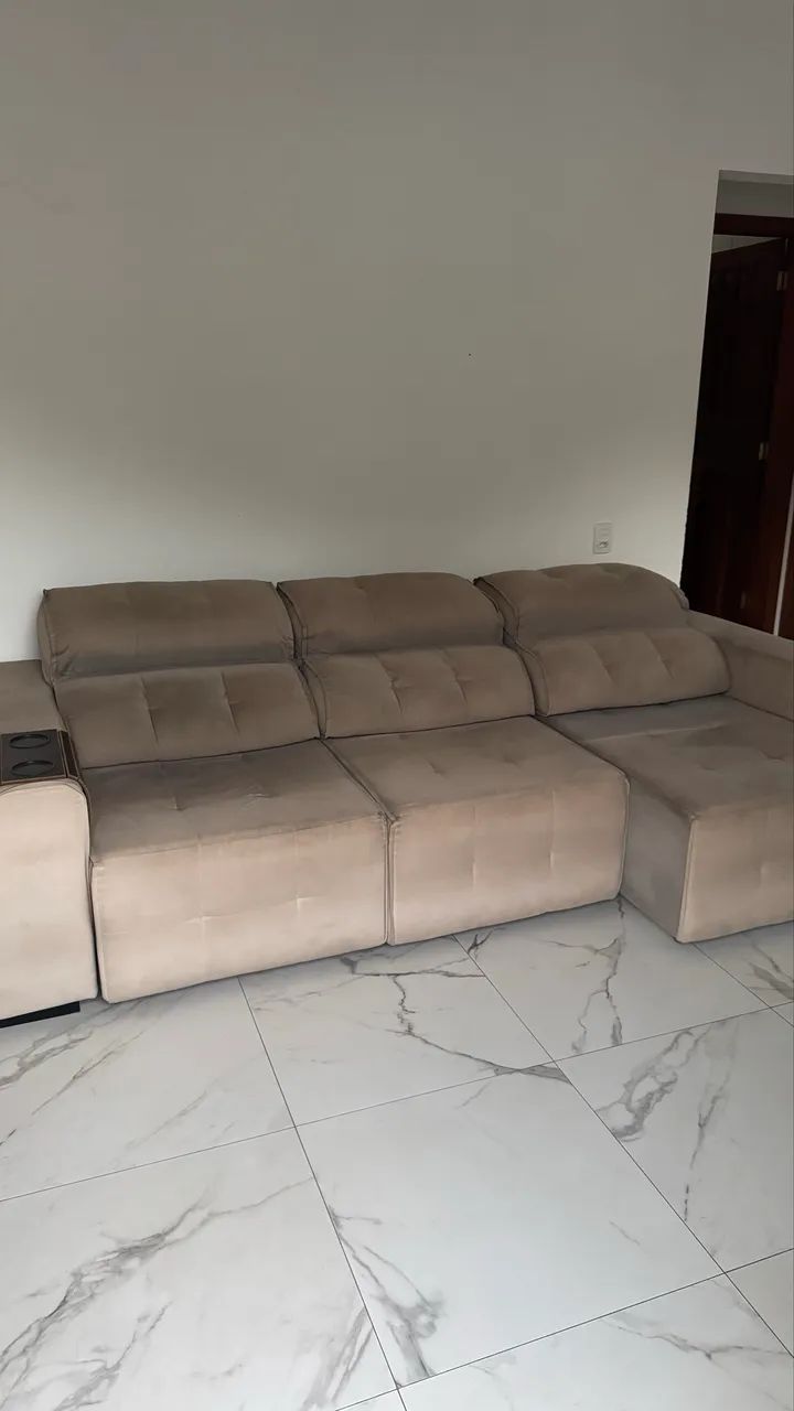 Sofá retrátil usado  - Foto 4