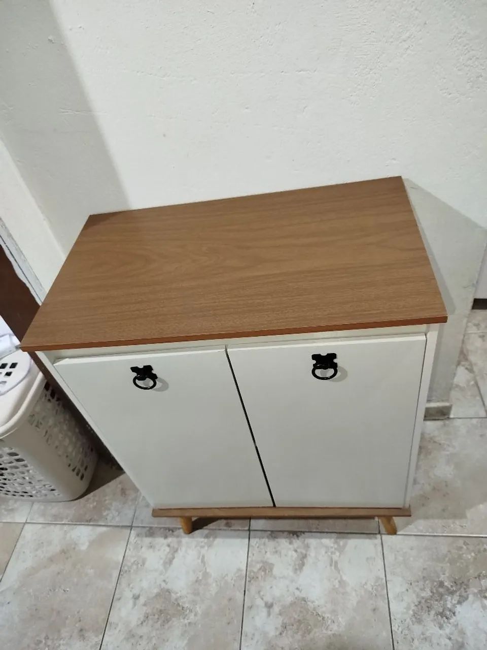 armario duas portas multiuso pra microondas  - Foto 5