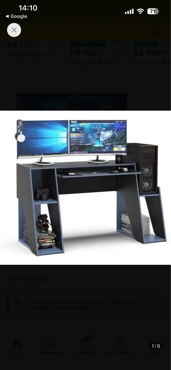 Mesa gamer - Foto 3