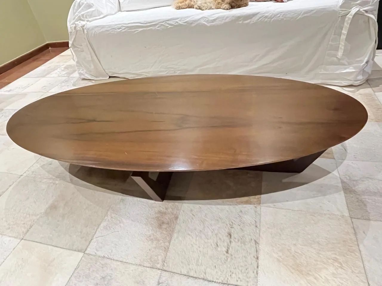 Mesa de centro oval ETNA - moderna  - Foto 3