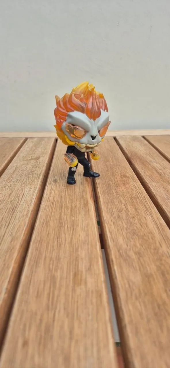Funko Pop Motoqueiro Fantasma (Ghost Rider) - Foto 2