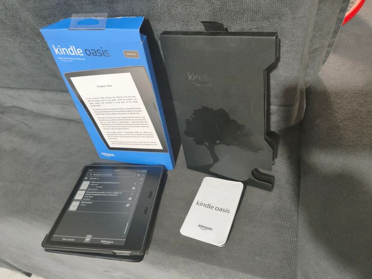Kindle oasis 10 geração na caixa - Tablets e E-Readers - Ceilândia