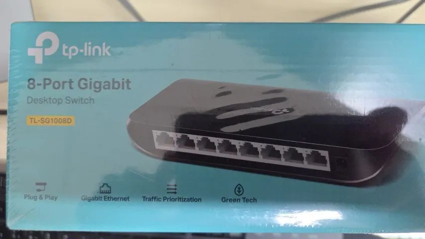 Switch TP-Link 8 portas Gigabit