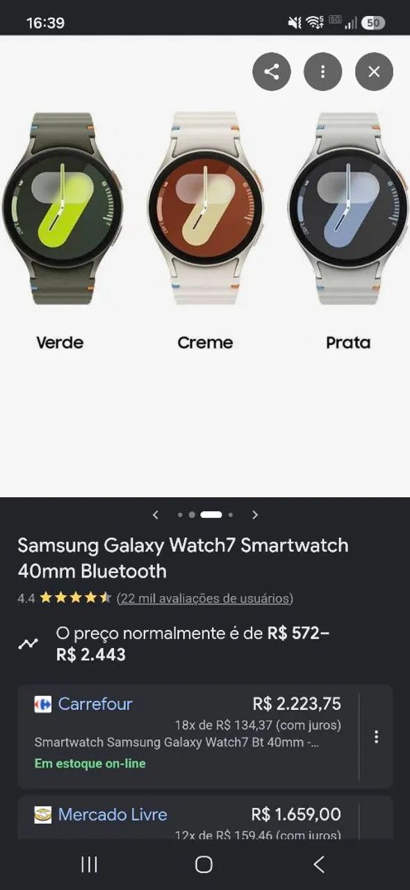 Smartwatch 7 Samsung  - Foto 2