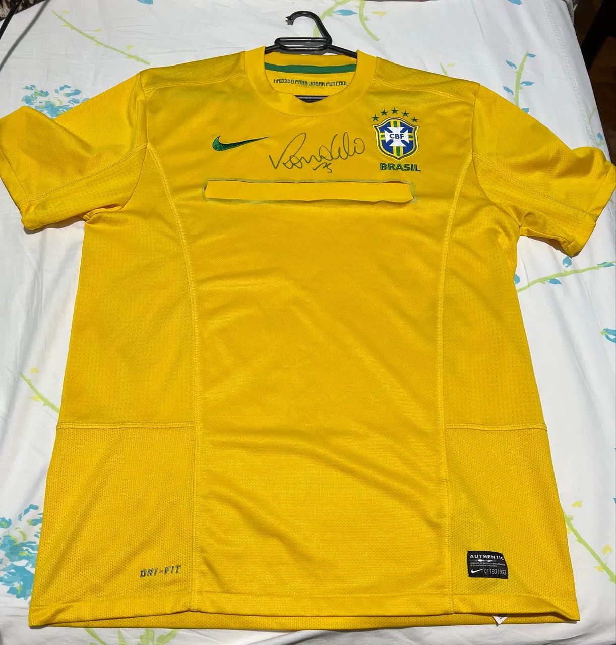 Camisa seleção Brasileira Autografada   - Foto 2