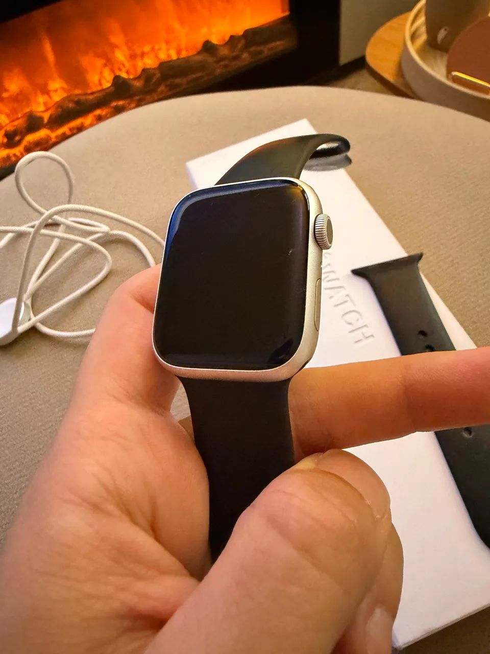 Apple Watch 9 45mm Preto - Foto 4