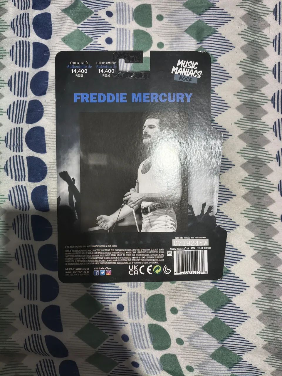 Figurine McFarlane - Freddie Mercury - Music Maniacs Rock - Neuve Sous Blister