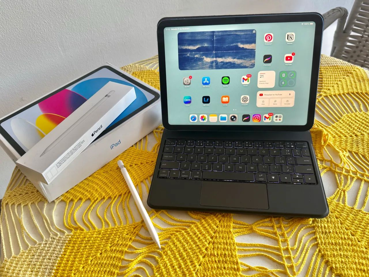 iPad 10 64 GB + Apple Pencil e acessórios - Tablets e E-Readers