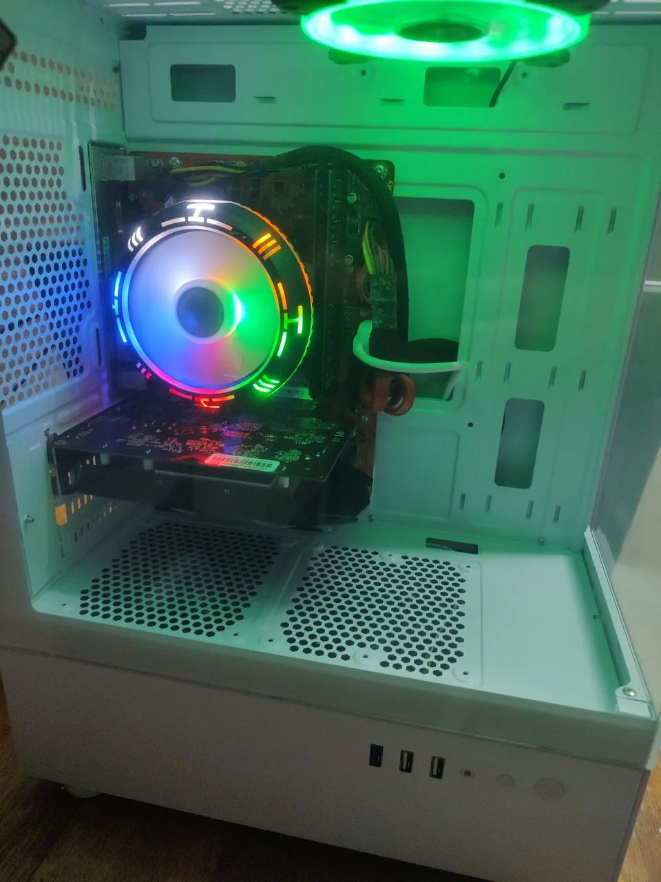 CPU gamer i5 7500t com 32 GB de memória e placa de vídeo 4 gigas 7600 - Foto 2