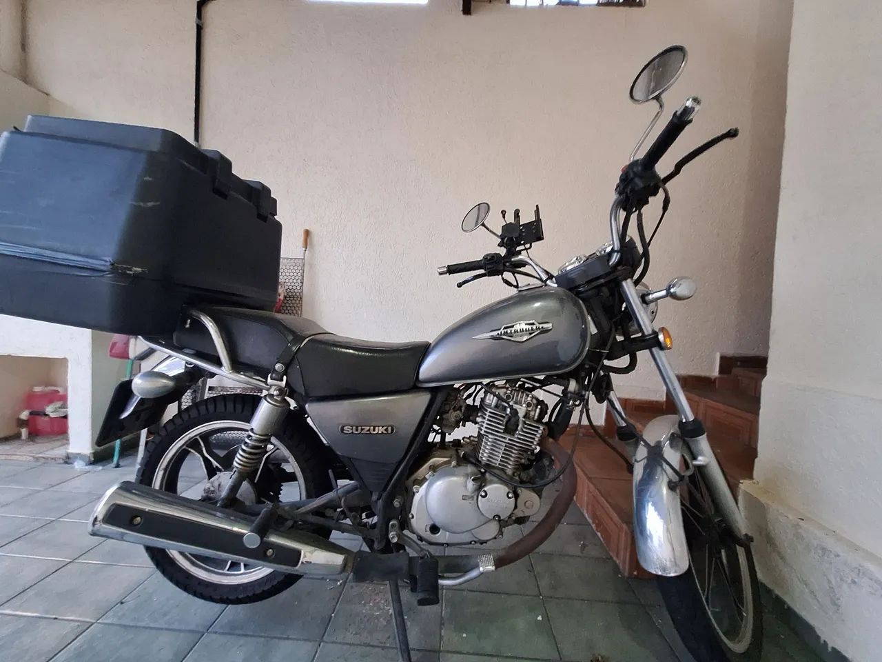 Intruder 125 cinza - Foto 3
