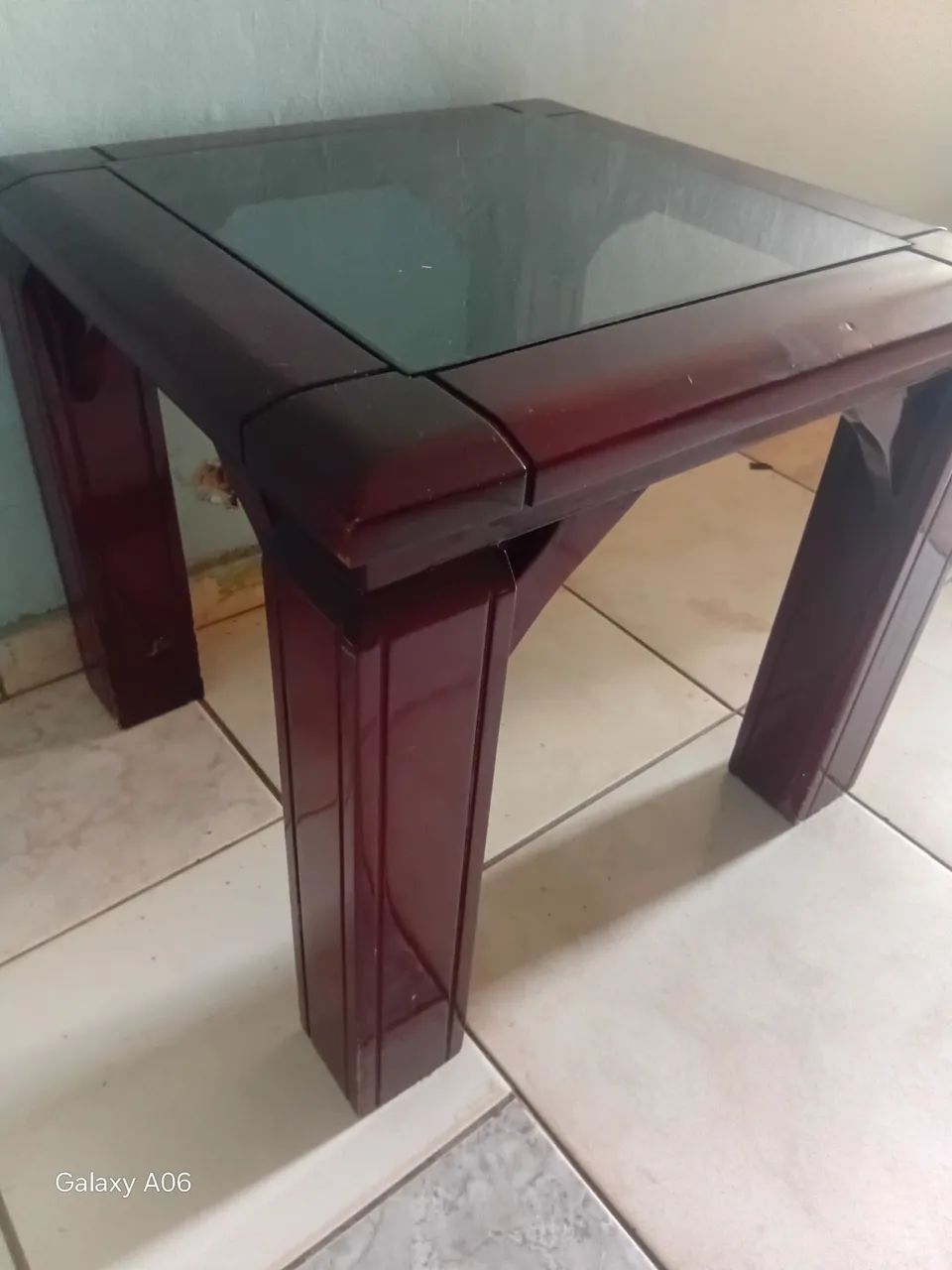 Vendo mesa de madeira vintage - Foto 2