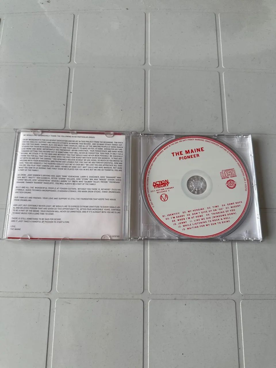 CD The Maine - Pioneer (2011) - Foto 2
