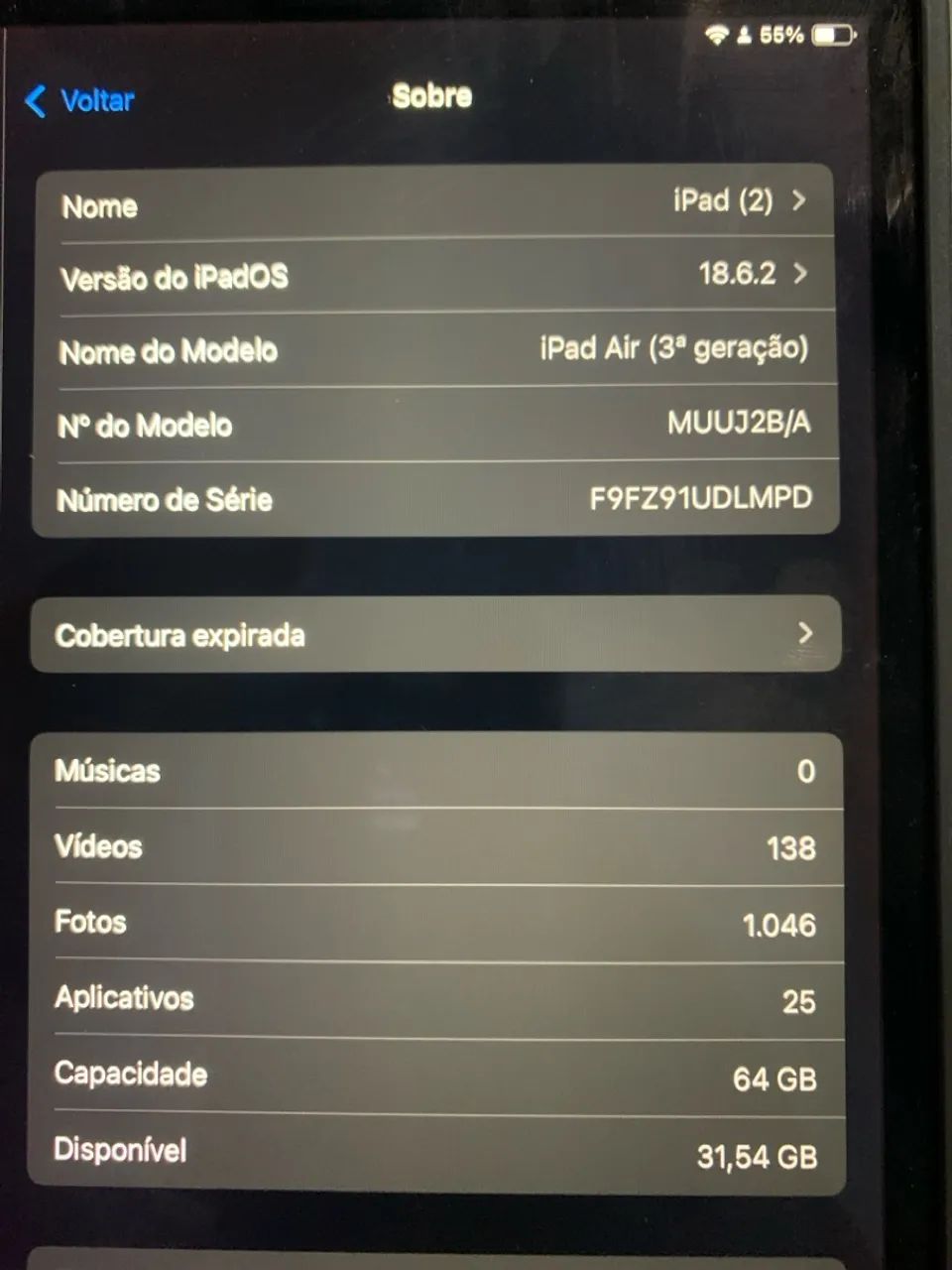 iPad Air 3geracao + Apple Pencil
