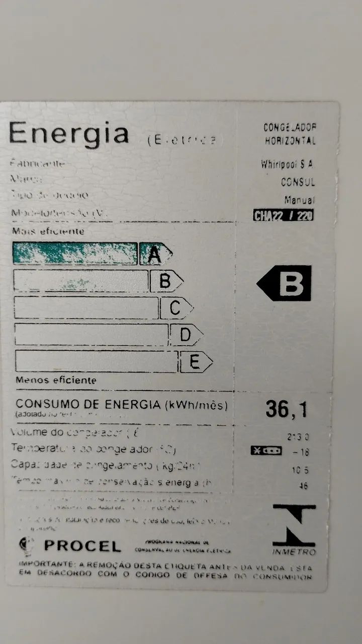 Refrigerador Horizontal Consul - Foto 5