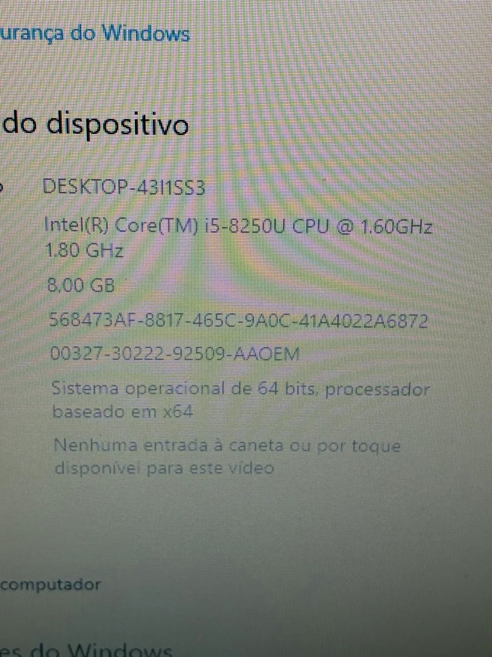 Notebook Lenovo Ideapad 330 i5 8250U 8GB RAM 240GB SSD - Foto 4