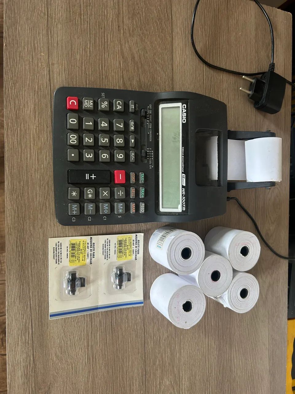 Calculadora Cássio com impressora 
