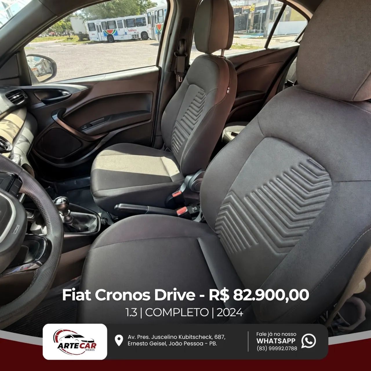 Fiat Cronos Drive 1.3 8V Flex 2024 - Foto 5