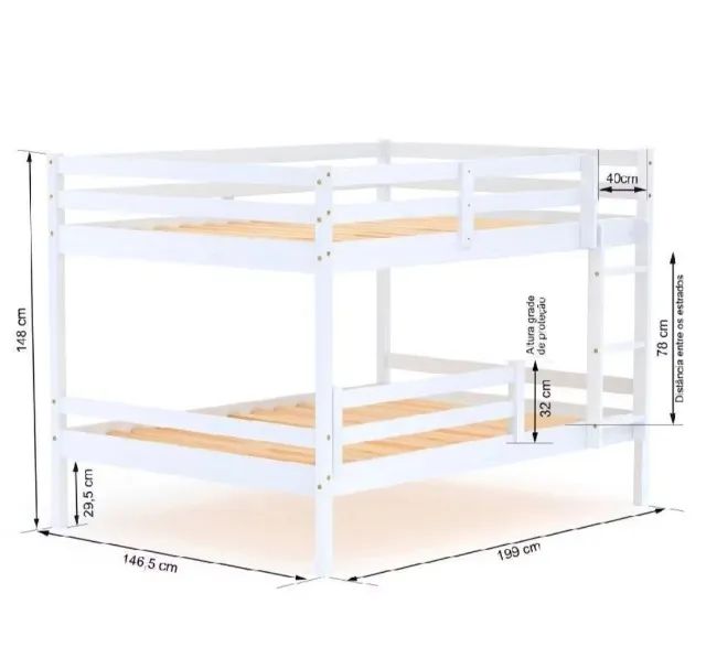 Cama Beliche de Casal