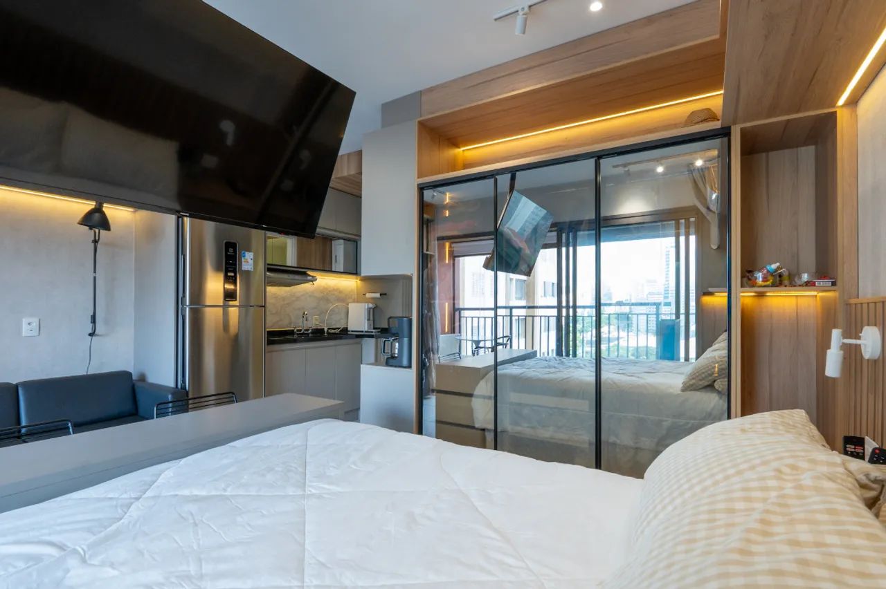 Apartamento para venda em Santo Amaro com 1 quarto, 27m² - Foto 2