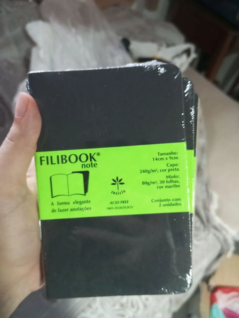 6 Cadernetas Filibook  - Foto 2