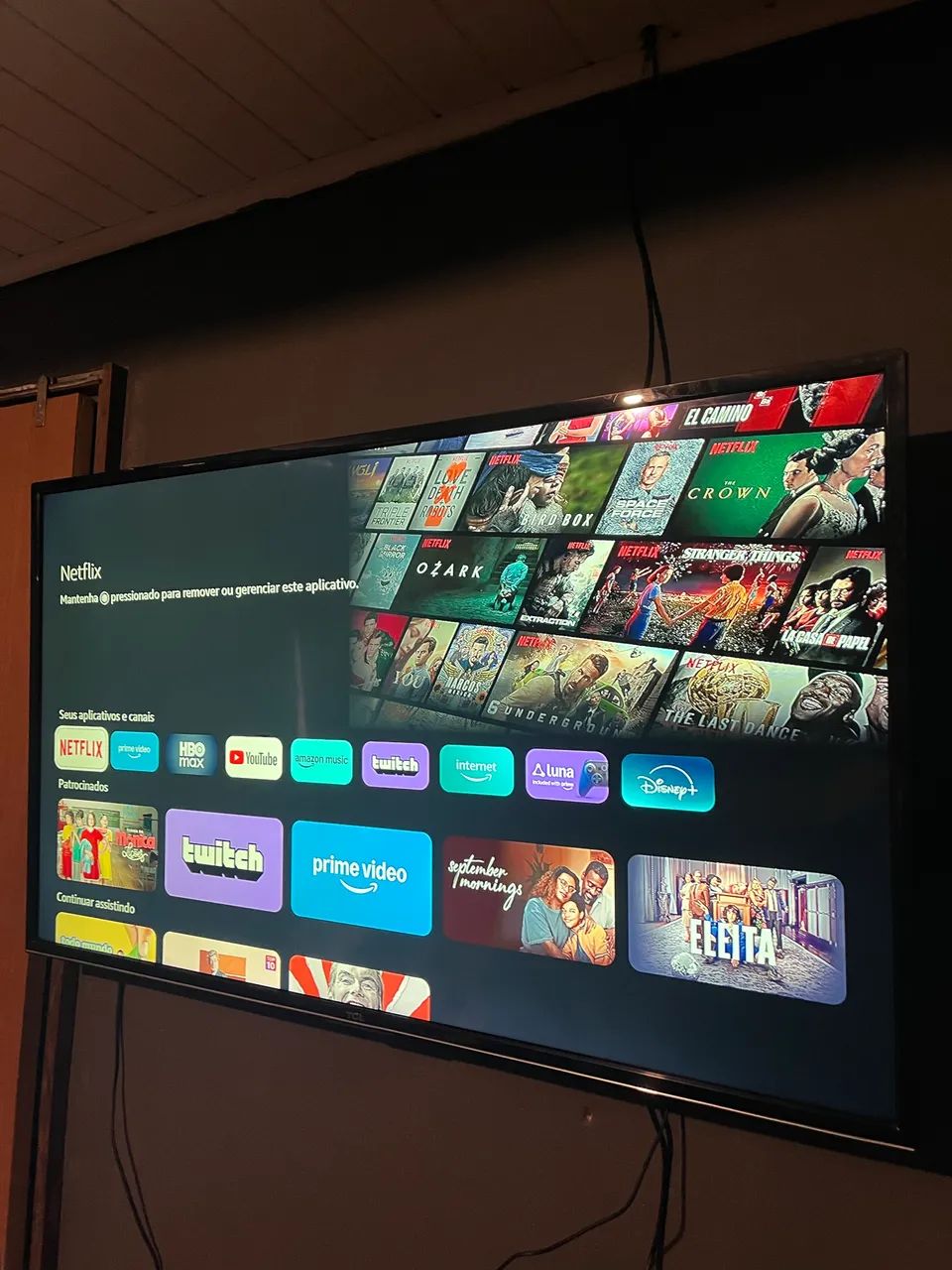 Tv TCL 50 polegadas - Foto 3