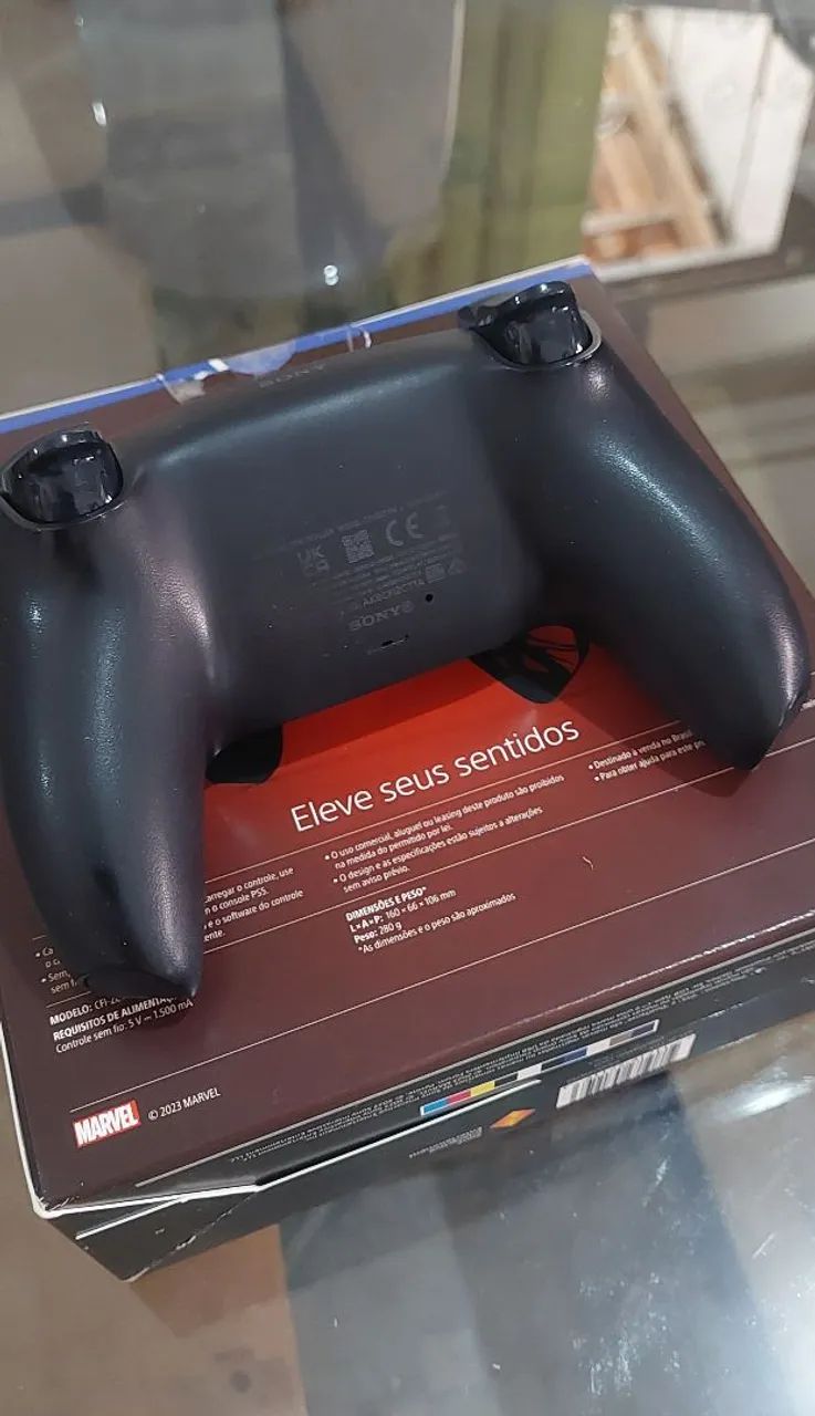 Controle PS5 DualSense Spider-Man 2 Edição Limitada + Hall Effect (Sem Drift) - Foto 6