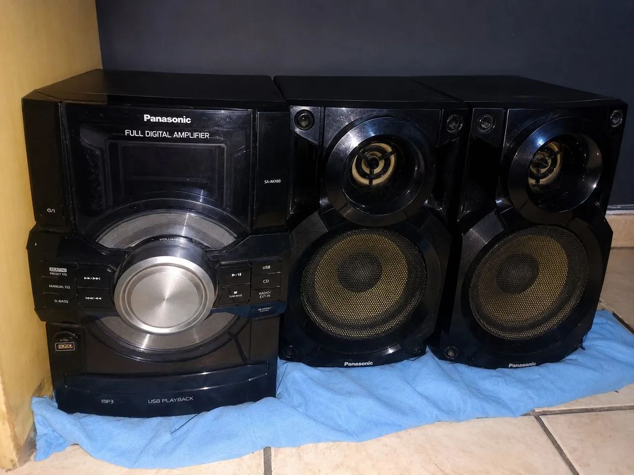 MINI SYSTEM PANASONIC SA-AKX80