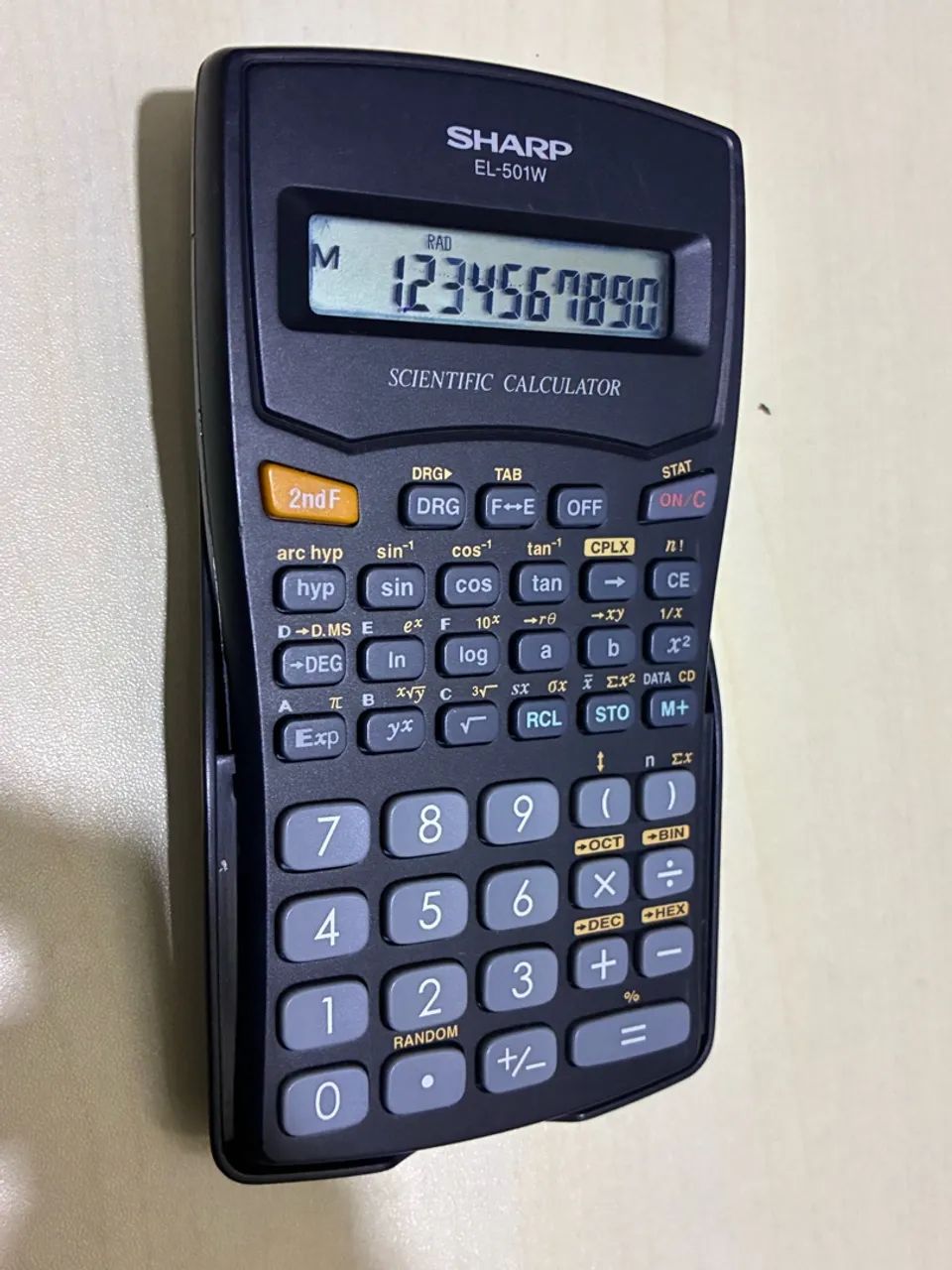 Calculadora Científica Sharp EL-501W - Funcionando Perfeitamente - Foto 2