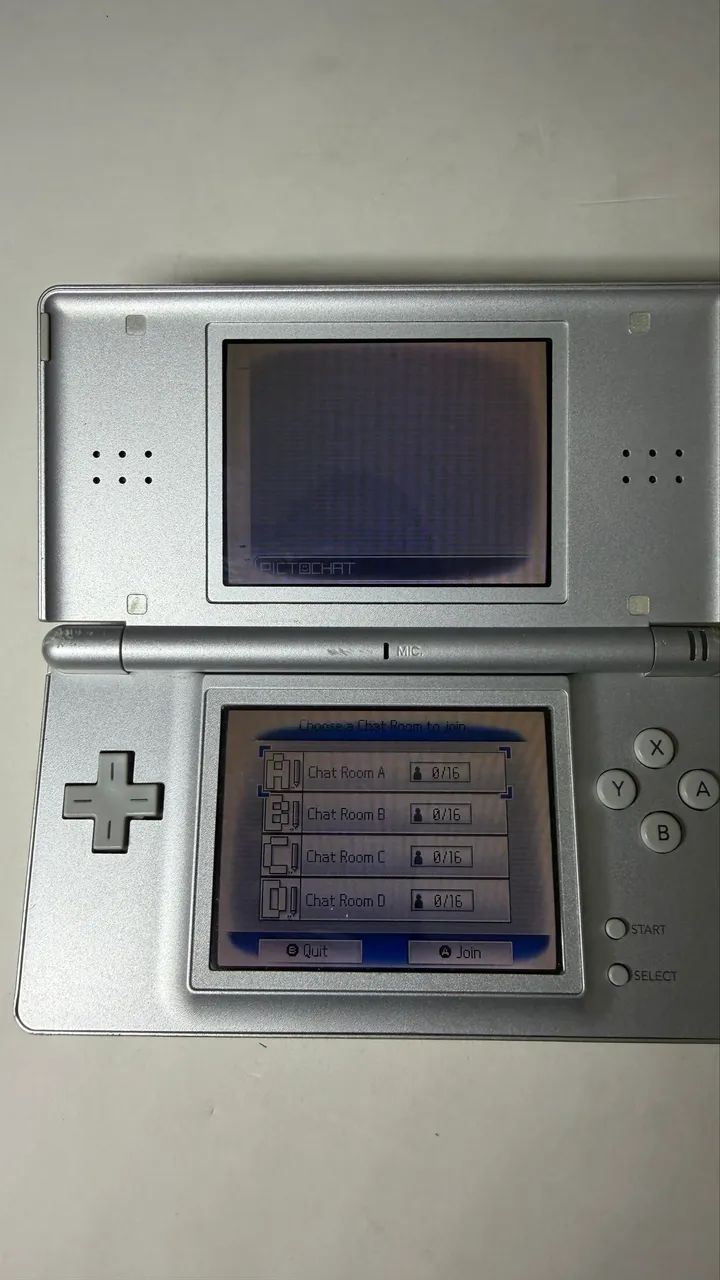 Nintendo DS Lite Prata Original + Jogo Nintendogs - Foto 2