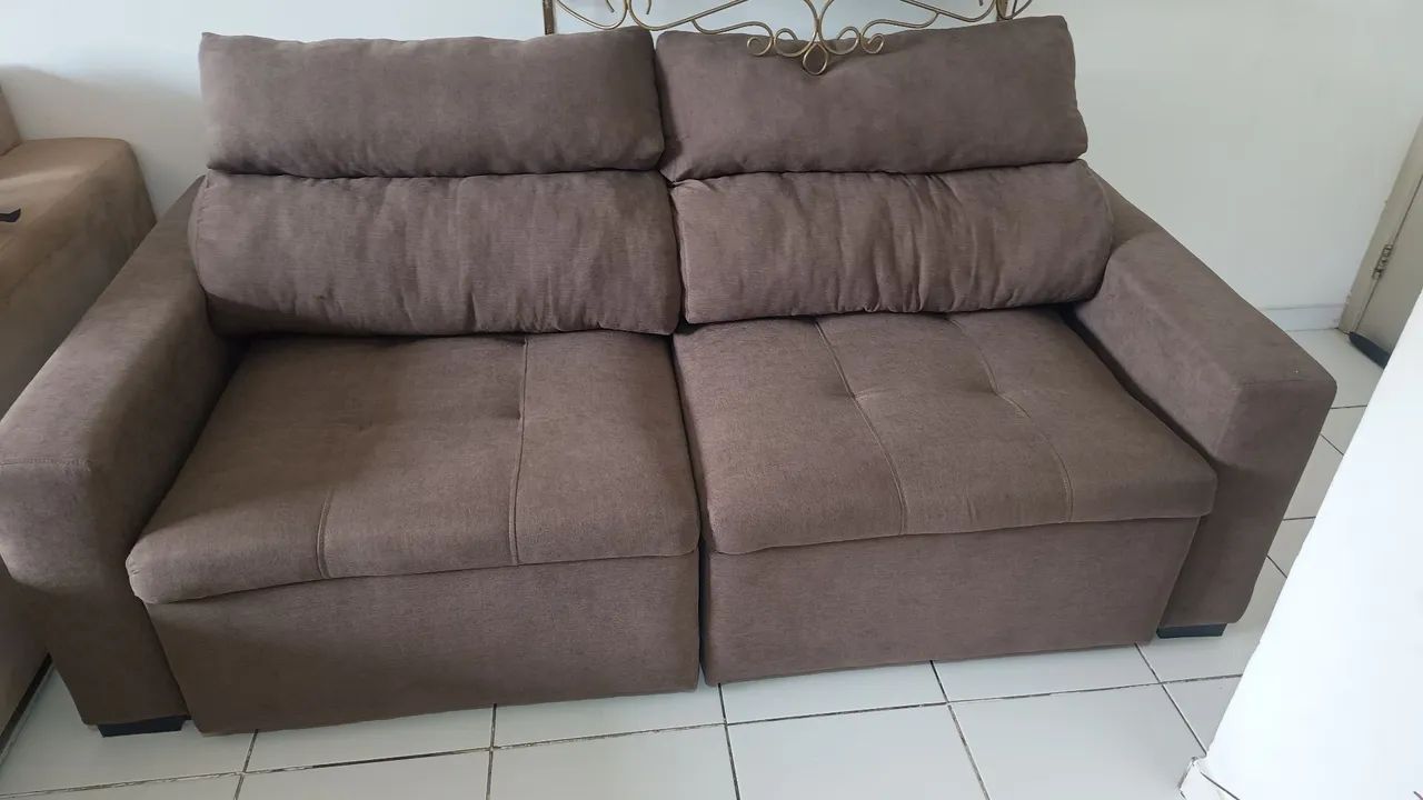 Sofá retrátil e reclinável  - Foto 3