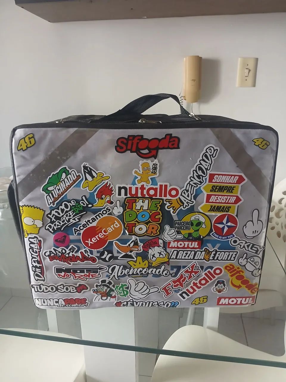 Beg de entregas usada só um vez 