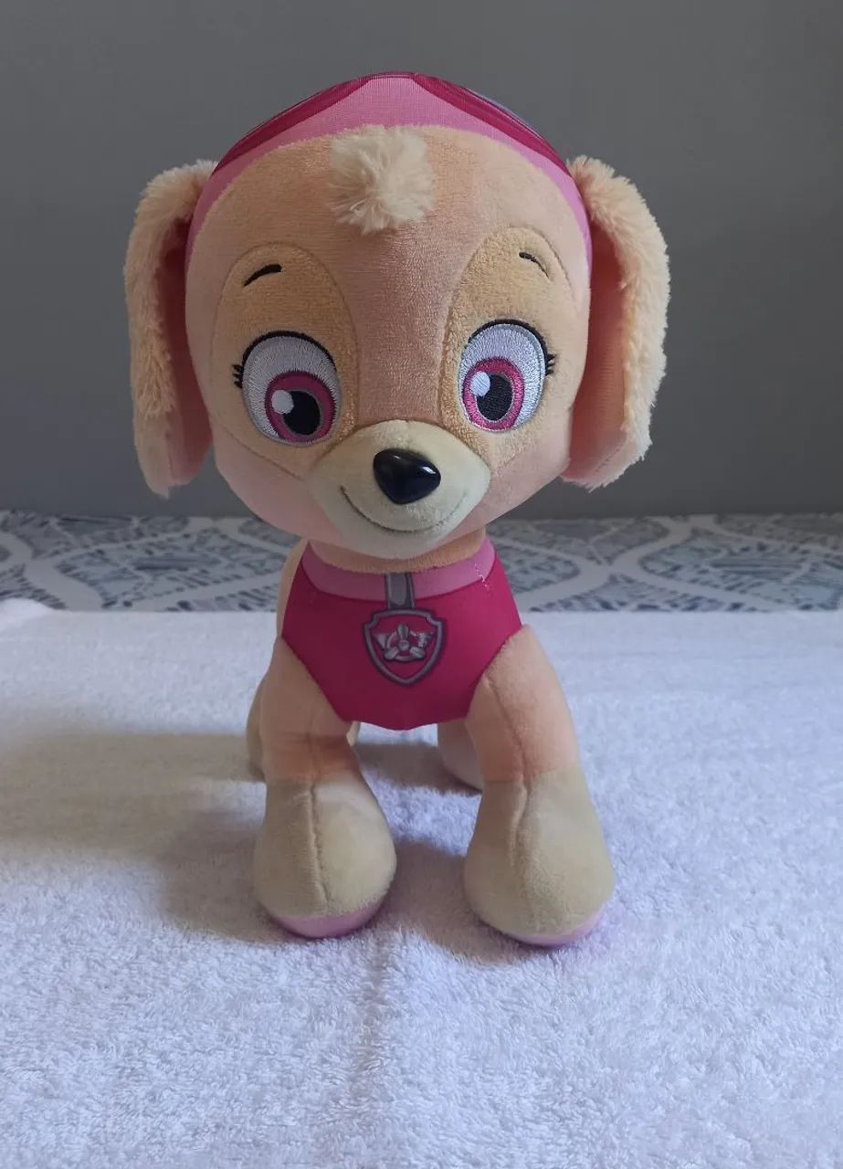 Skye pelucia Patrulha Canina 30 cm original 