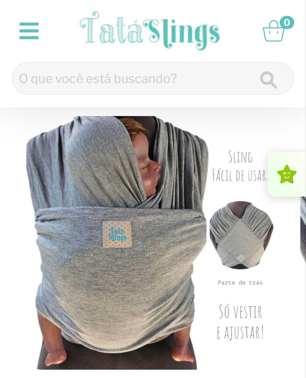 Sling de tecido