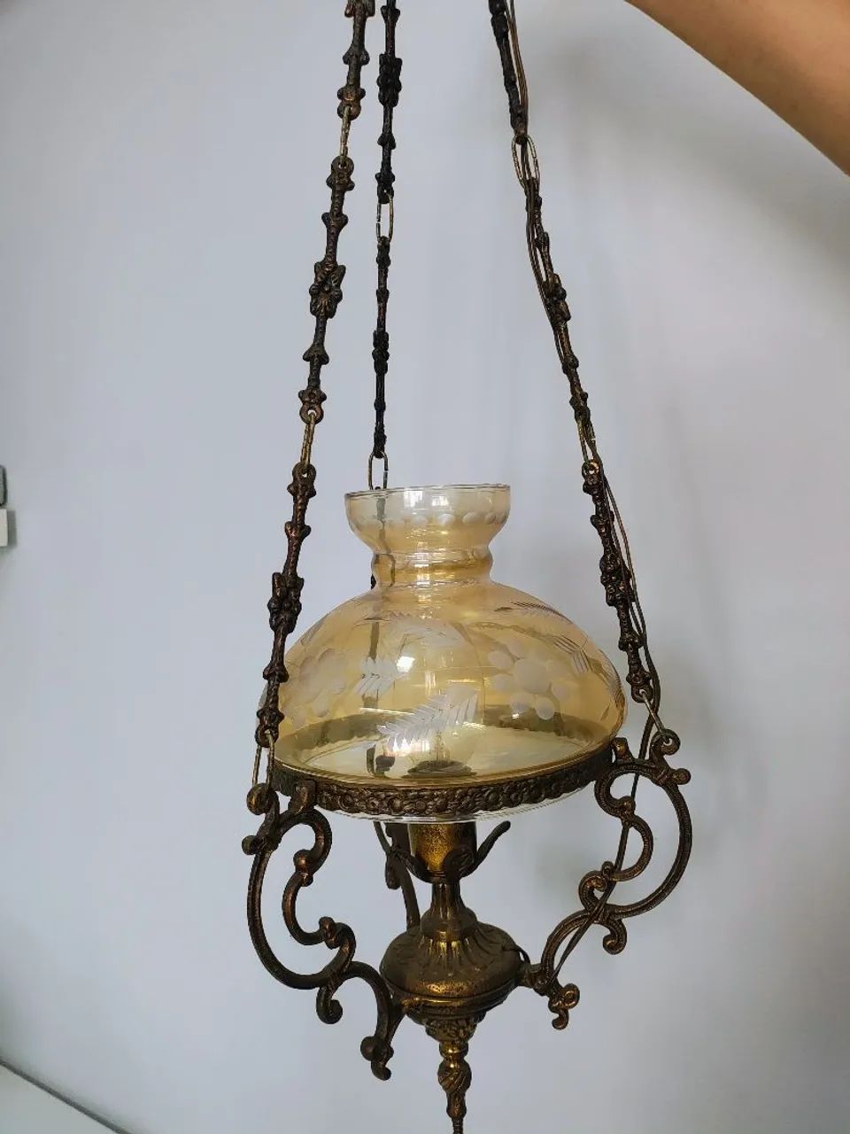 Luminária antiga  - Foto 4